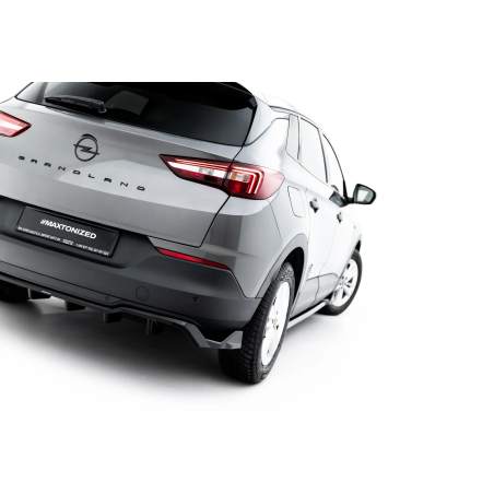 Splitter posteriore (con barre verticali) Opel Grandland Mk1 (Cod. M-OP-GL-1-RD1G+RD2G)