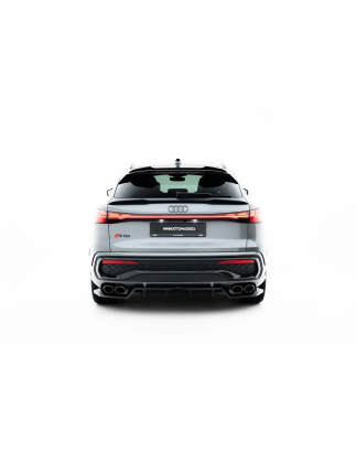 Splitter posteriore (con barre verticali) Audi SQ5 Sportback / SUV Mk3 (Cod. M-AU-SQ5-3-SB-RD1G+RD2G