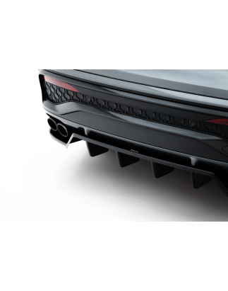 Splitter posteriore (con barre verticali) Audi SQ5 Sportback / SUV Mk3 (Cod. M-AU-SQ5-3-SB-RD1G+RD2G