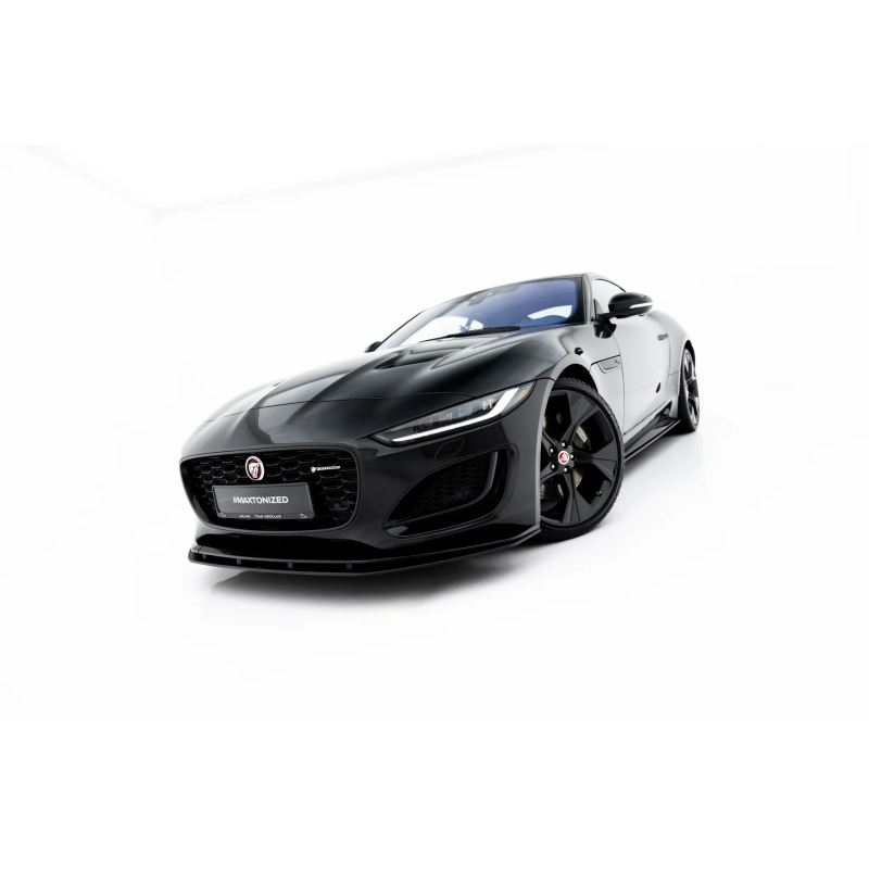 Street Pro Splitter anteriore Jaguar F-Type X152 Facelift 2 (Cod. M-JAFTYPE1F2CNC-FD1BRB)