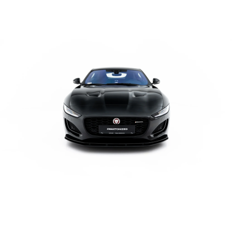 Street Pro Splitter anteriore Jaguar F-Type X152 Facelift 2 (Cod. M-JAFTYPE1F2CNC-FD1BRB)