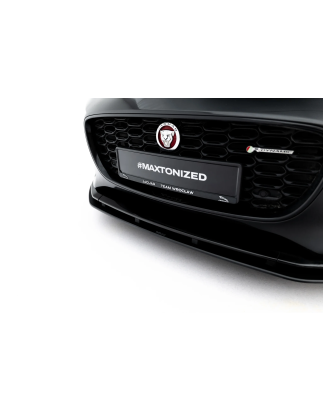 Street Pro Splitter anteriore Jaguar F-Type X152 Facelift 2 (Cod. M-JAFTYPE1F2CNC-FD1BRB)