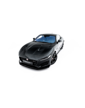 Street Pro Splitter anteriore + Flaps Jaguar F-Type X152 Facelift 2 (Cod. M-JAFTYPE1F2CNC-FD1B+FSF1G
