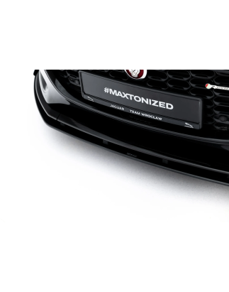 Street Pro Splitter anteriore + Flaps Jaguar F-Type X152 Facelift 2 (Cod. M-JAFTYPE1F2CNC-FD1B+FSF1G