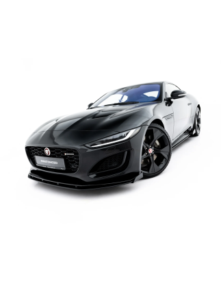Street Pro Splitter anteriore + Flaps Jaguar F-Type X152 Facelift 2 (Cod. M-JAFTYPE1F2CNC-FD1BRB+FSF