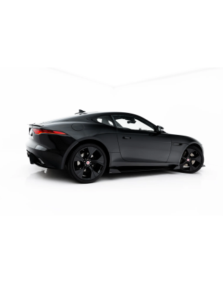 Street Pro Diffusori minigonne + Flaps Jaguar F-Type X152 Facelift 2 (Cod. M-JAFTYPE1F2CNC-SD1B+SF1G