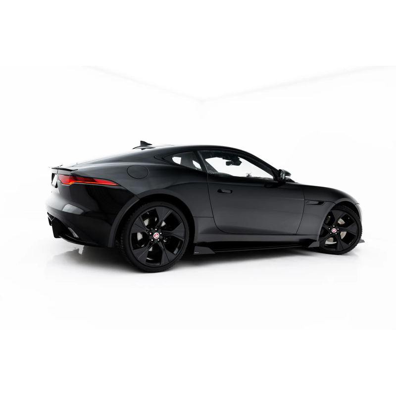 Street Pro Diffusori minigonne + Flaps Jaguar F-Type X152 Facelift 2 (Cod. M-JAFTYPE1F2CNC-SD1B+SF1G