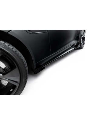 Street Pro Diffusori minigonne + Flaps Jaguar F-Type X152 Facelift 2 (Cod. M-JAFTYPE1F2CNC-SD1BRB+SF