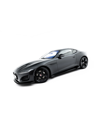 Street Pro Diffusori minigonne + Flaps Jaguar F-Type X152 Facelift 2 (Cod. M-JAFTYPE1F2CNC-SD1BRB+SF