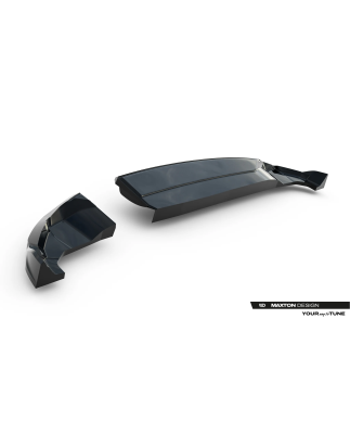 Splitter posteriore (con barre verticali) Alfa Romeo Junior Mk1 (Cod. M-AL-JU-1-RSD1G+RD1G)