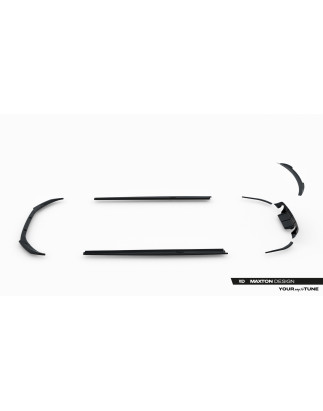 Splitters Set Jaguar XE R-Dynamic X760 Facelift (Cod. M-JA-XE-1F-RDYNAMIC-SET)
