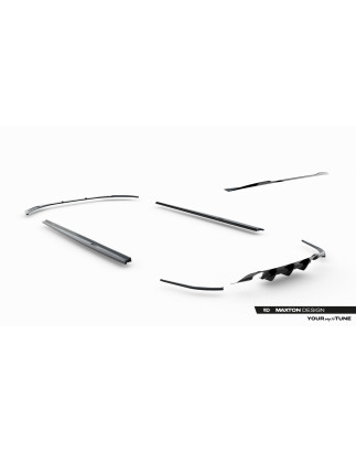 Splitters Set Jaguar XE R-Dynamic X760 Facelift (Cod. M-JA-XE-1F-RDYNAMIC-SET)