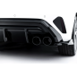 Sottoparaurti posteriore + Exhaust Ends Imitation Audi A3 S-Line Sportback 8Y Facelift (Cod. M-AU-S3 Sottoparaurti posteriore + Exhaust Ends Imitation Audi A3 S-Line Sportback 8Y Facelift (Cod. M-AU-S3