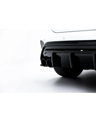 Sottoparaurti posteriore + Exhaust Ends Imitation Audi A3 S-Line Sportback 8Y Facelift (Cod. M-AU-S3