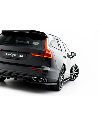 Splitters Set Volvo V60 R-Design Mk3 (Cod. M-VO-V60-3-RDESIGN-SET)