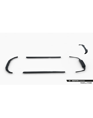 Splitters Set Volvo V60 R-Design Mk3 (Cod. M-VO-V60-3-RDESIGN-SET)