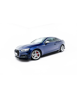 Diffusori minigonne V.1 Audi S5 / A5 S-Line Coupe F5 (Cod. M-AU-S5-2-SD1G)