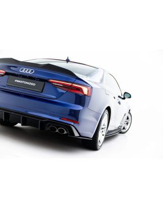 Street Pro Splitters laterali posteriori Audi S5 Coupe F5 (Cod. M-AUS52CNC-RSD2BRB)