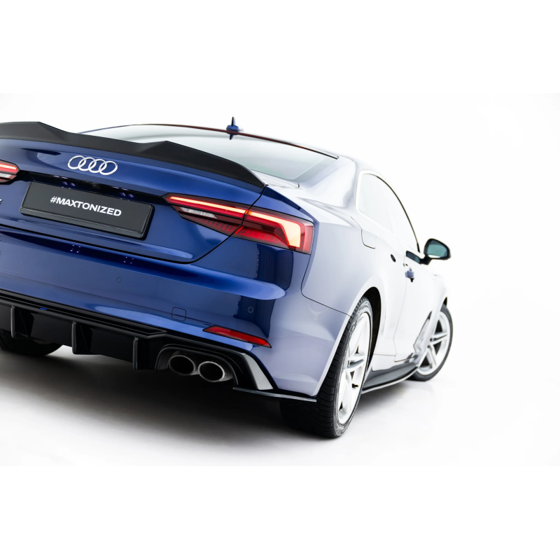Street Pro Splitters laterali posteriori Audi S5 Coupe F5 (Cod. M-AUS52CNC-RSD2BRB)
