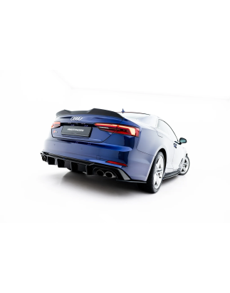 Street Pro Splitters laterali posteriori Audi S5 Coupe F5 (Cod. M-AUS52CNC-RSD2BRB)