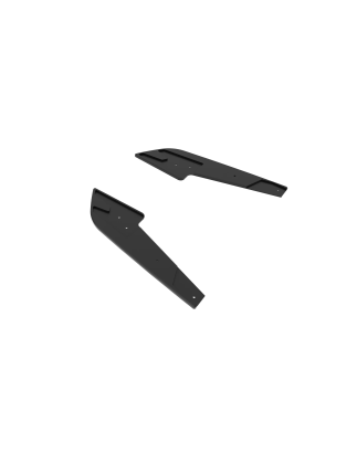 Street Pro Splitters laterali posteriori Audi S5 Coupe F5 (Cod. M-AUS52CNC-RSD2BRB)