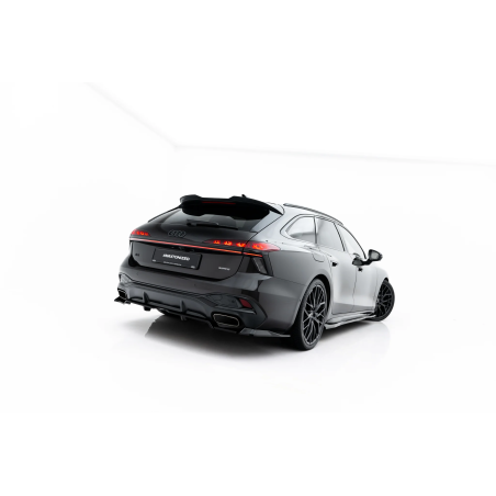 Splitter posteriore (con barre verticali) V.3 Audi A6 S-Line C9 (Cod. M-AU-A6-C9-SLINE-RD4G+RD6G)