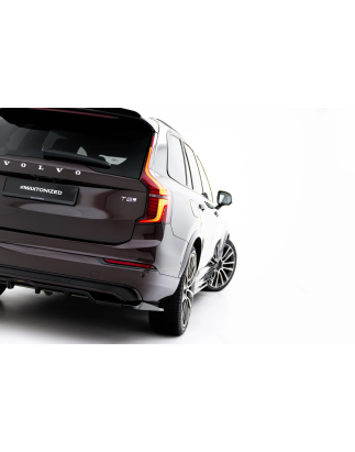 Splitter posteriore (con barre verticali) Volvo XC90 Mk2 Facelift 2 (Cod. M-VO-XC90-2F2-RD1G+RD2G)