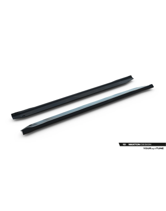 Diffusori minigonne Volvo XC90 Mk2 Facelift 2 (Cod. M-VO-XC90-2F2-SD1G)