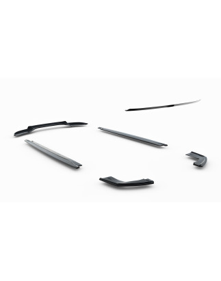 Splitters Set V.1 BMW X6 M-Pack F16 (Cod. M-BM-X6-16-MPACK-SET1)