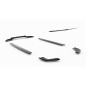 Splitters Set V.1 BMW X6 M-Pack F16 (Cod. M-BM-X6-16-MPACK-SET1)