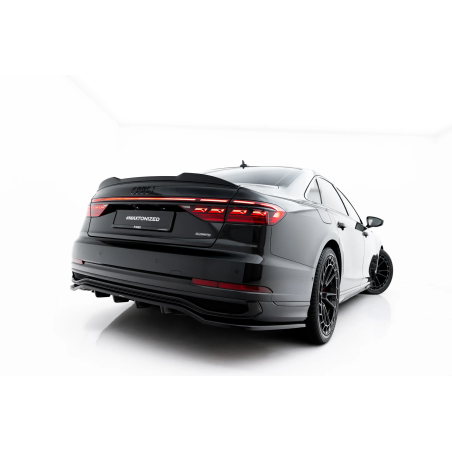 Splitter posteriore (con barre verticali) Audi A8 S-Line Long D5 Facelift (Cod. M-AU-A8-D5F-SLINE-L-