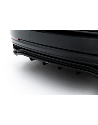 Splitter posteriore (con barre verticali) Audi A8 S-Line Long D5 Facelift (Cod. M-AU-A8-D5F-SLINE-L-
