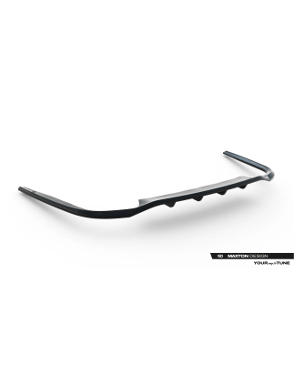 Splitter posteriore (con barre verticali) Audi A8 S-Line Long D5 Facelift (Cod. M-AU-A8-D5F-SLINE-L-