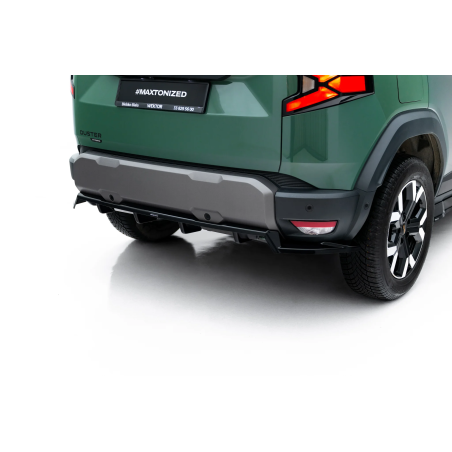 Splitter posteriore (con barre verticali) Dacia Duster Mk3 (Cod. M-DC-DU-3-RD1G+RD2G)