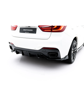 Splitters Set V.2 BMW X6 M-Pack F16 (Cod. M-BM-X6-16-MPACK-SET2)