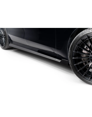 minigonne in Fibra di carbonio pre impregnata BMW 7 M-Pack / M760e / i7 M-Pack G70 (Cod. M-CF-BM-7-G