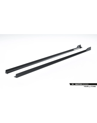 minigonne in Fibra di carbonio pre impregnata BMW 7 M-Pack / M760e / i7 M-Pack G70 (Cod. M-CF-BM-7-G