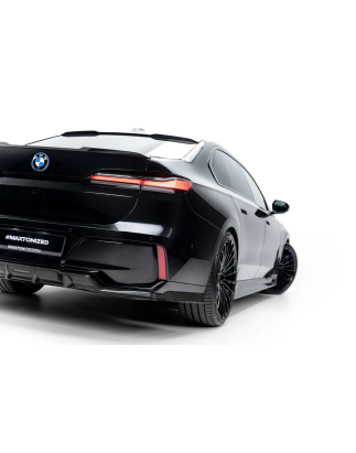 Splitters set in  Fibra di carbonio pre impregnata Splitters BMW 7 / i7 M-Pack G70 (Cod. M-CF-BM-7-G