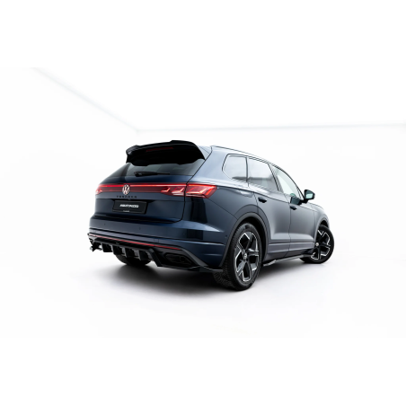 Splitter posteriore (con barre verticali) Volkswagen Touareg Elegance Mk3 Facelift (Cod. M-VW-TO-3F-