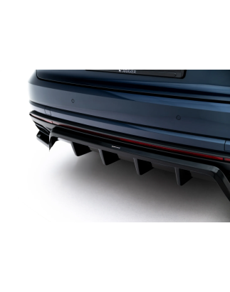 Splitter posteriore (con barre verticali) Volkswagen Touareg Elegance Mk3 Facelift (Cod. M-VW-TO-3F-