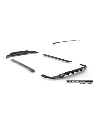 Splitters Set Volkswagen Touareg Elegance Mk3 Facelift (Cod. M-VW-TO-3F-E-SET)