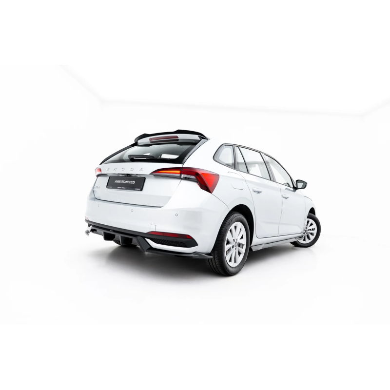 Splitter posteriore (con barre verticali) Skoda Scala Mk1 Facelift (Cod. M-SK-SC-1F-RD1G+RD2G)