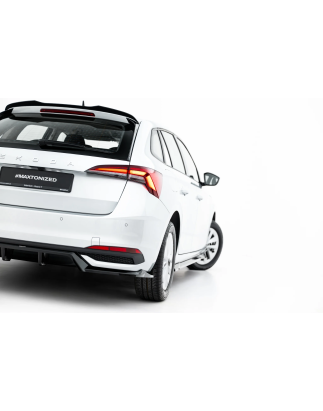 Splitter posteriore (con barre verticali) Skoda Scala Mk1 Facelift (Cod. M-SK-SC-1F-RD1G+RD2G)