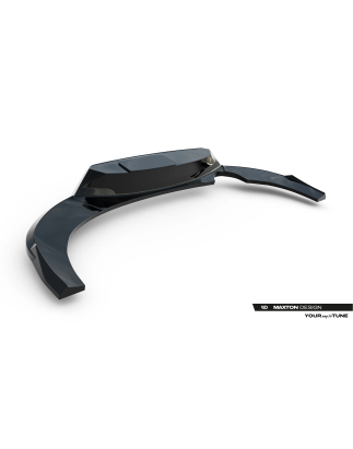 Splitter posteriore (con barre verticali) Skoda Scala Mk1 Facelift (Cod. M-SK-SC-1F-RD1G+RD2G)