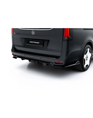 Splitter posteriore (con barre verticali) Mercedes-Benz V AMG-Line W447 Facelift 2 (Cod. M-ME-V-447F