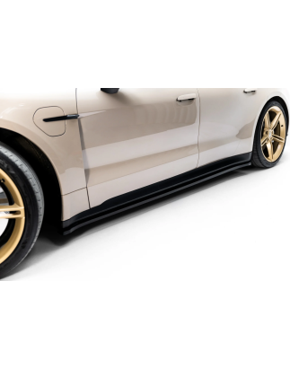 Diffusori minigonne Porsche Taycan / Taycan 4 / Taycan 4S / Taycan GTS Mk1  (Cod. M-PO-TAY-1-SD2G)