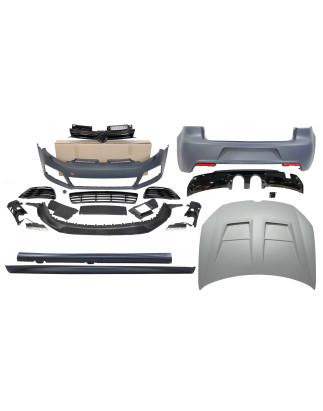 Kit estetico Volkswagen Golf 6 R20 ABS (Cod. E-TCW510251035104)