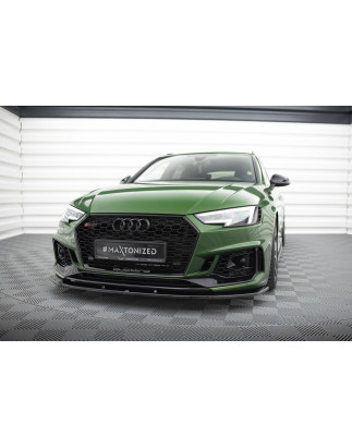 SPLITTER ANTERIORE V.1 Audi RS4 B9 (Cod. M-AU-RS4-B9-FD1G)