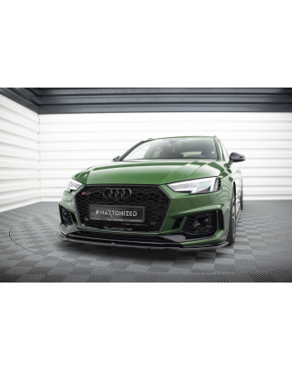 SPLITTER ANTERIORE V.2 Audi RS4 B9 (Cod. M-AU-RS4-B9-FD2G)