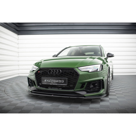 SPLITTER ANTERIORE V.2 Audi RS4 B9 (Cod. M-AU-RS4-B9-FD2G)